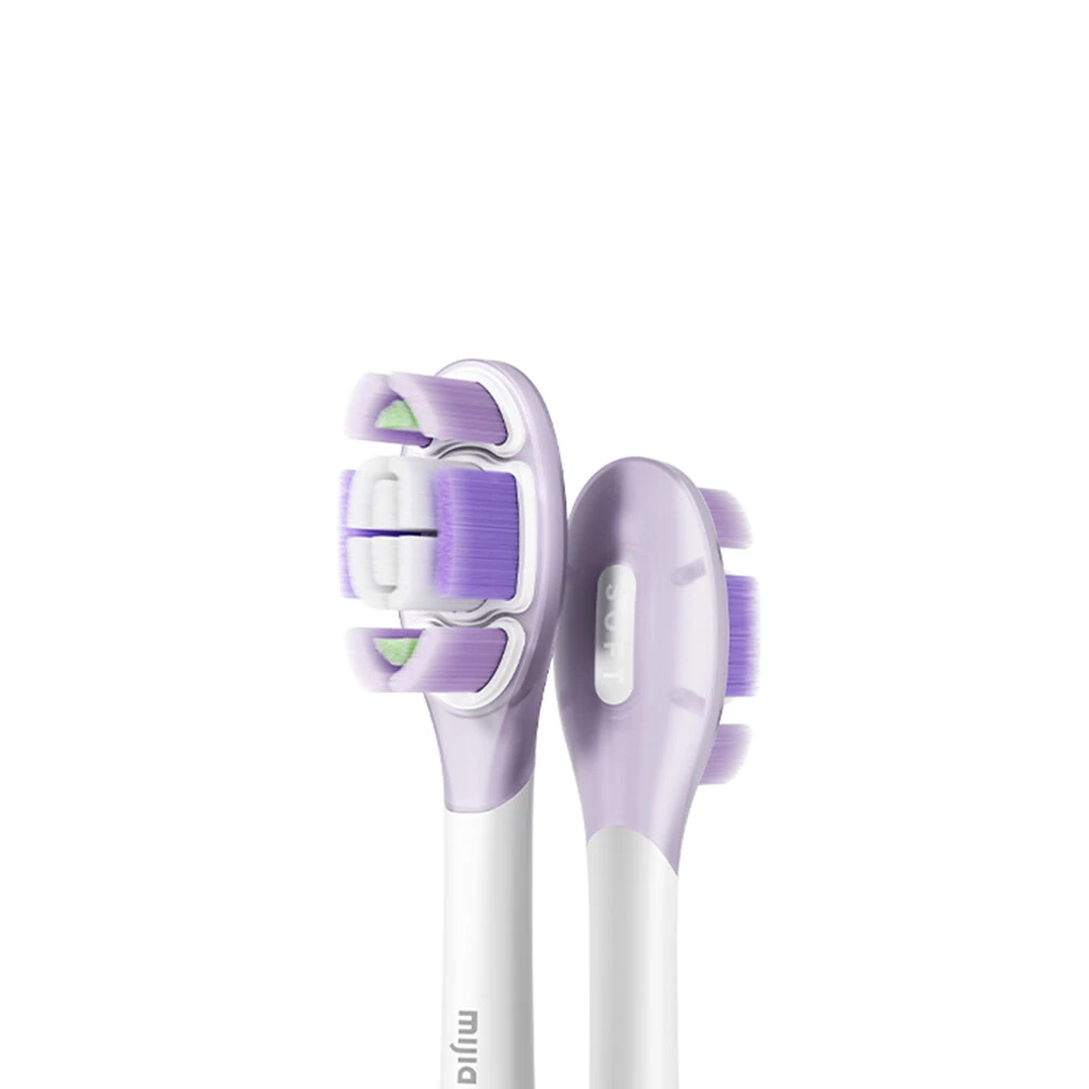 (image for) Original XIAOMI Replacement Shock-absorbing Care Toothbrush Head MBS309 for XIAOMI Oscillation Electric Toothbrush MES609 & MES610